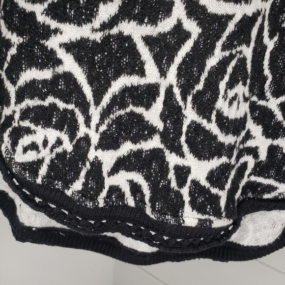 Anthropologie Moth Halferti Rose Knit Sweater Small - Picture 4 of 6